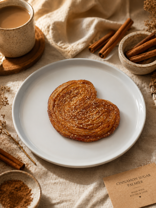 Cinnamon Sugar Palmier (12 pieces)