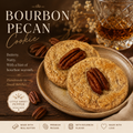 Bourbon Pecan Cookie (16 pieces)